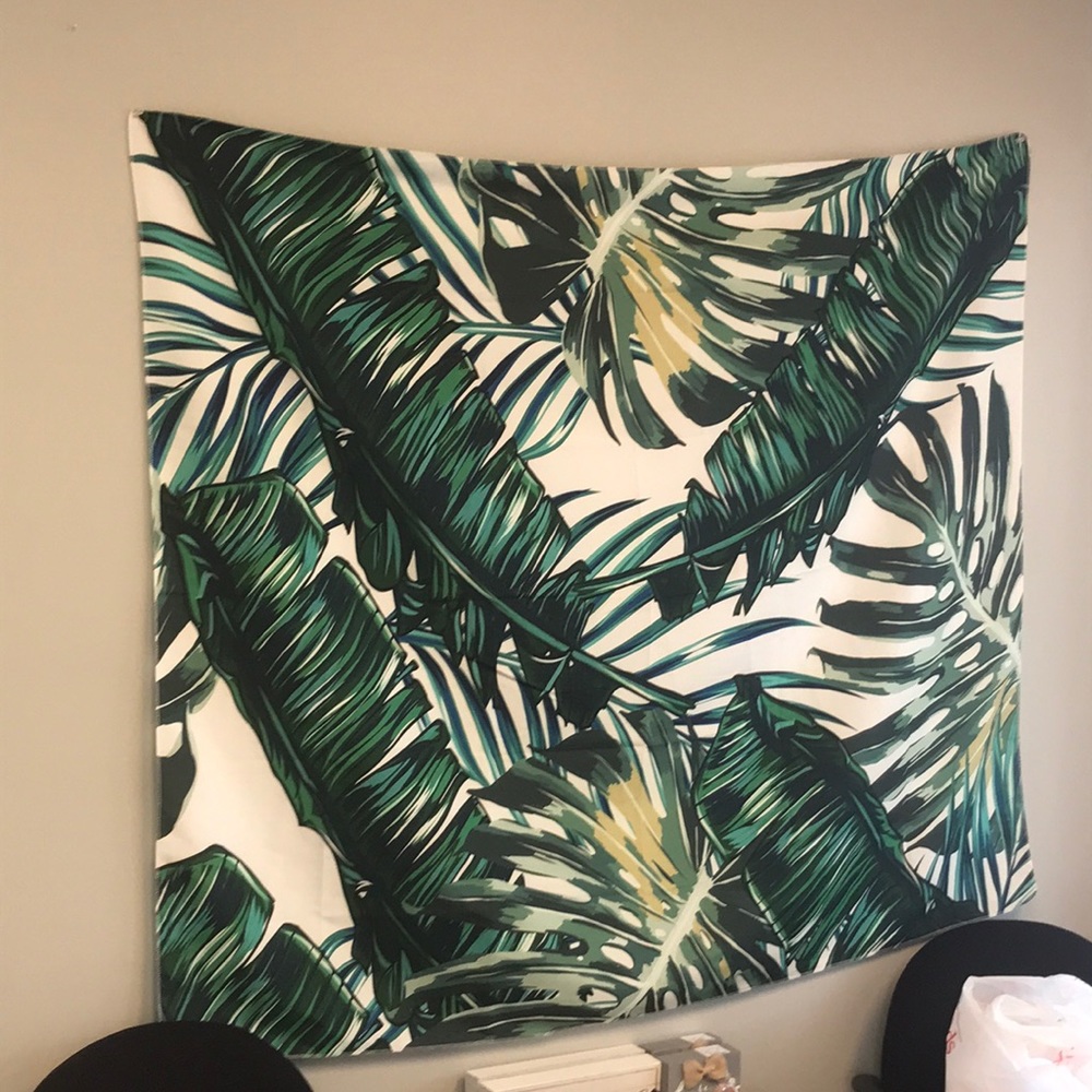 Palm Leaf Tapestry